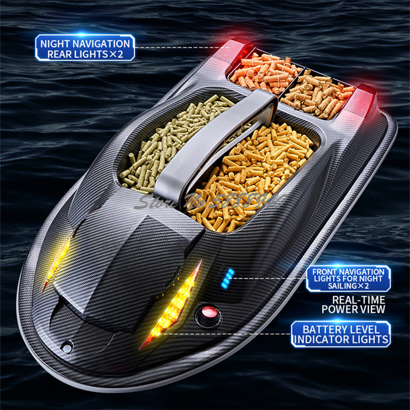 Умная радиоуправляемая лодка д – обзор и цена Fishing Boat Navigation Light